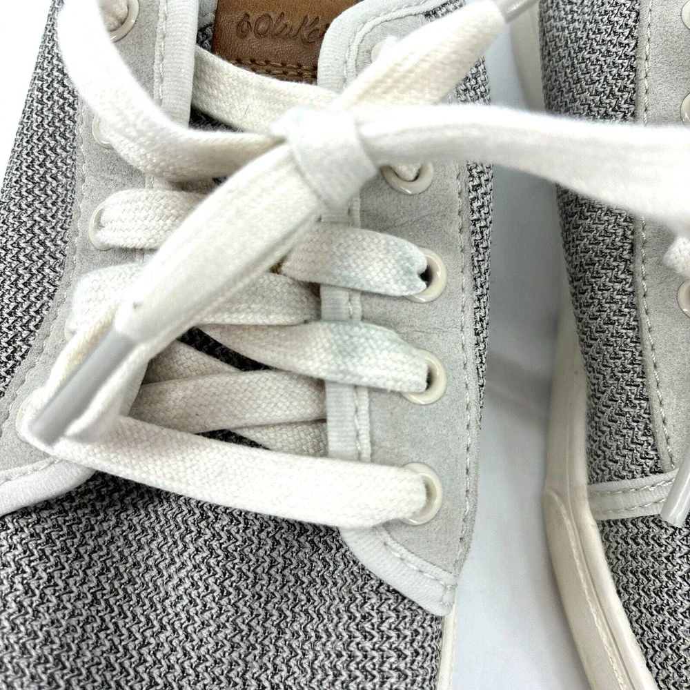 OluKai Pehuea Li Convertible Sneakers Women's 9‎ Grey Mesh Lace Up Comfort Shoes